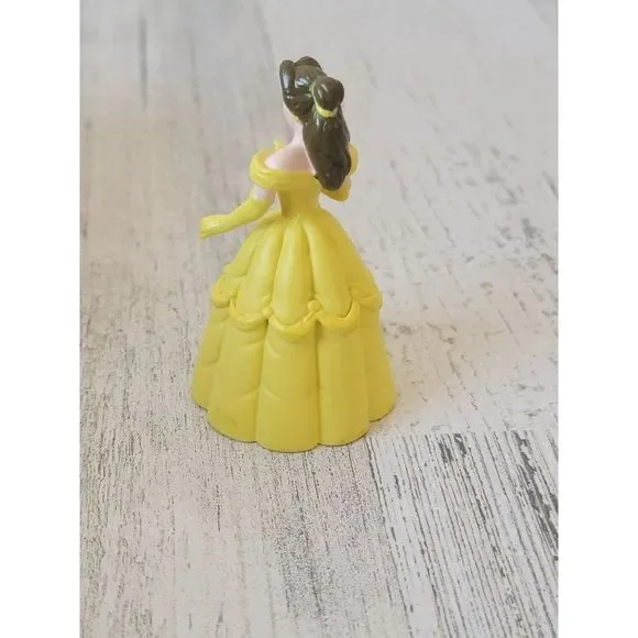 Mini bell yellow dress beauty Beast Disney Pixar toy figure - Picture 3 of 4